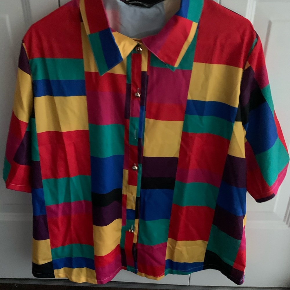 Shein colorful top